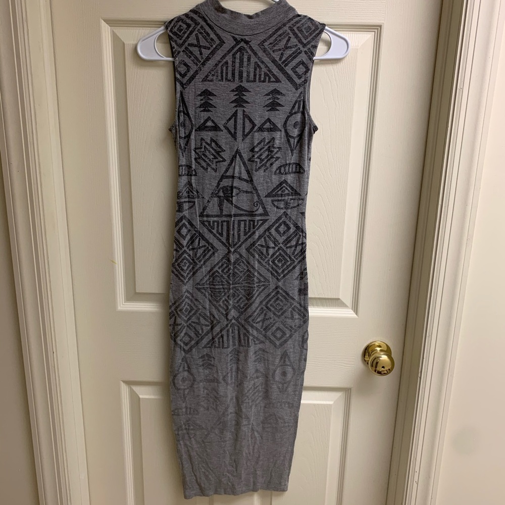 Aztec Form Fitting Dress